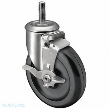 COLSON Stem Caster Swivel 3-1/2 Wheel Dia, 56HE32
