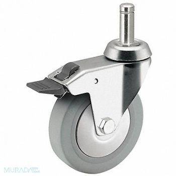 MEDCASTER Stem Caster Swivel 2 Wheel Dia, 56HC99