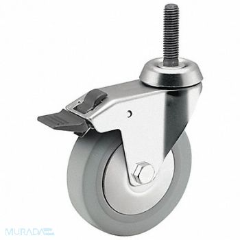 MEDCASTER Stem Caster Swivel 2 Wheel Dia, 56HD02