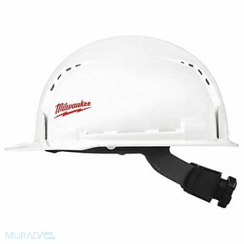 MILWAUKEE Hard Hat Front Brim 6-1/2 to 8 Sz, 55FF04