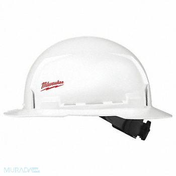 MILWAUKEE Hard Hat Full Brim 6-1/2 to 8 Sz, 55FF07