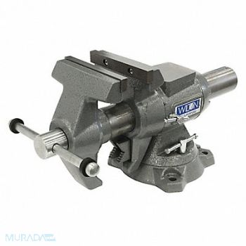 WILTON Combination Vise Serrated Jaw 9 7/16 L, 55FF51