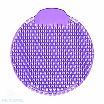 TOUGH GUY Urinal Screen Round Purple 2 lb PK10, 55FJ84