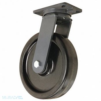 HAMILTON Plate Caster 3500 lb Load Rating, 55HA49