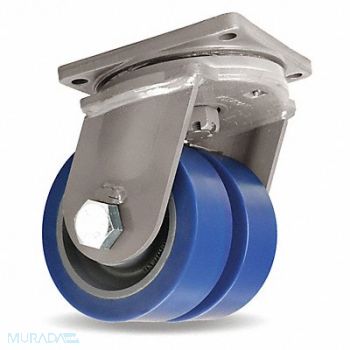 HAMILTON Plate Caster 7000 lb Load Rating, 55HA39