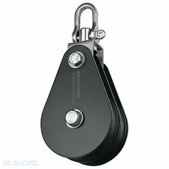 GRAINGER APPROVED Double Pulley Block For Wire Rope, 55HA81