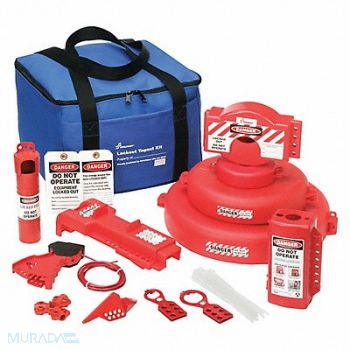 SKILCRAFT Portable Lockout Kit Valve Lockout, 55HY37