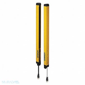 OMRON Light Curtain 24VDC Yellow Aluminum, 55JA77