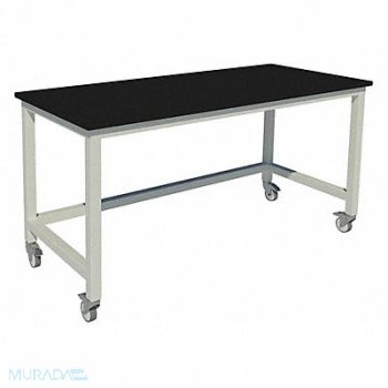 INSTOCK Adjustable Table 2000 lb Cap. 96 W 36 H, 55JC56