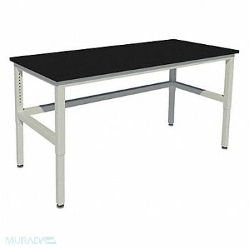 INSTOCK Adjustable Table 2000 lb Cap. 96 W 36 H, 55JC96