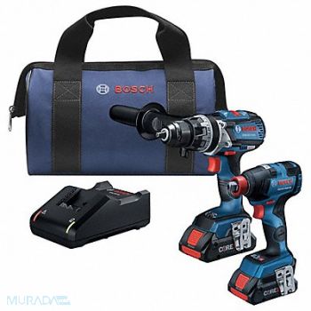 BOSCH Cordless Combination Kit 2 Tools 18V DC, 55JD90