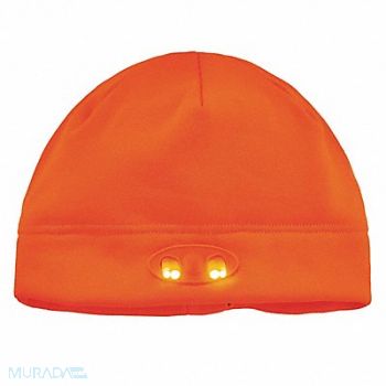 N-FERNO BY ERGODYNE Beanie Cap Over The Head Orange, 55JE97