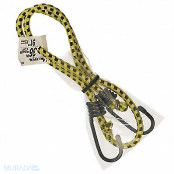 KEEPER Bungee Cord Multicolored 36 L 5/16 W, 55JF76