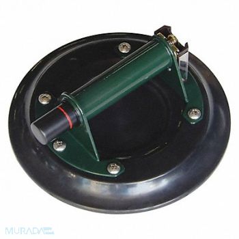 GRAINGER APPROVED Manual Suction Cup Lifter 9 Dia Flat, 55JG35