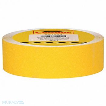 CONDOR AntiSlip Tape 60 ftLx2 W YLW 46Grit PK6, 55JK17
