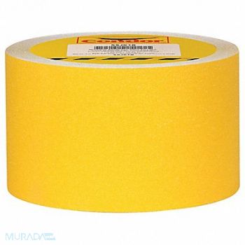 CONDOR AntiSlip Tape 60 ftLx4 W YLW 46Grit PK3, 55JK18
