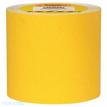 CONDOR AntiSlip Tape 60 ftLx6 W YLW 46Grit PK2, 55JK19