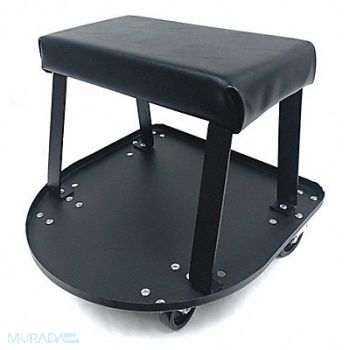 WHITESIDE Mechanic Seat 14 H Steel 4 Wheels, 55JV53