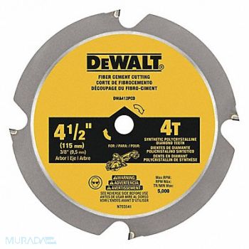 DEWALT Circular Saw Blade 4-1/2 Dia 5000 rpm, 55KH81