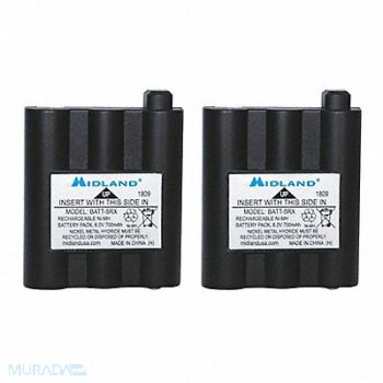 MIDLAND Battery Pack Black 6V 700Ah Cap. PK2, 55KR47