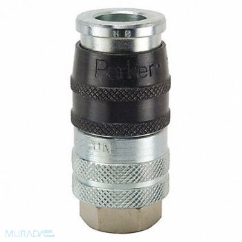 PARKER Quick Connect Plug 1/2 Body 3/8 Barb, 55KW20