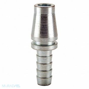 PARKER Quick Connect Plug 1/4 Body 1/4 Barb, 55KW35