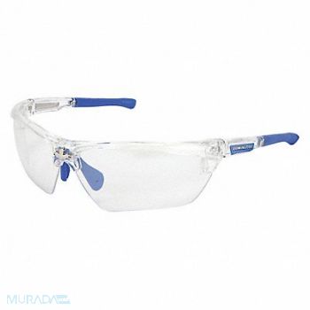 MCR SAFETY Safety Glass Clear Lens Half-Frame, 55KY38