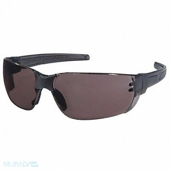 MCR SAFETY Safety Glass Gray Lens Frameless, 55KY41