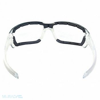MCR SAFETY Safety Glass Clear Lens Frameless, 55KY45