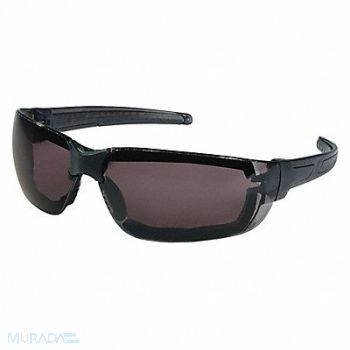 MCR SAFETY Safety Glass Gray Lens Frameless, 55KY46