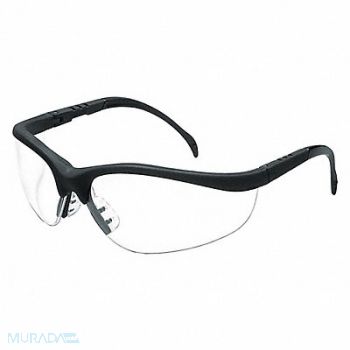 MCR SAFETY Safety Glass Clear Lens Half-Frame, 55KY47