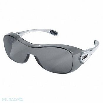 MCR SAFETY Safety Glass Gray Lens Frameless, 55KY59
