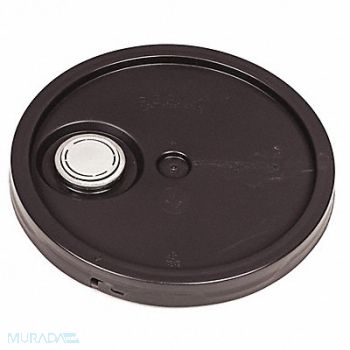 BASCO Plastic Pail Lid Brown Plastic, 55KY89