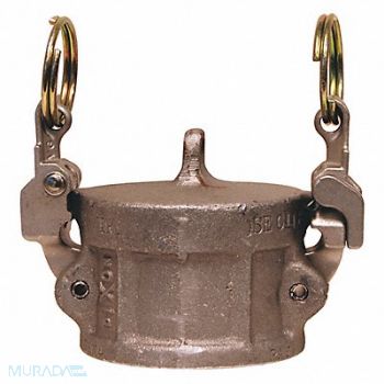 DIXON VALVE COUPLING Dust Cap Type DC Aluminum 1-1/2, 55MG35