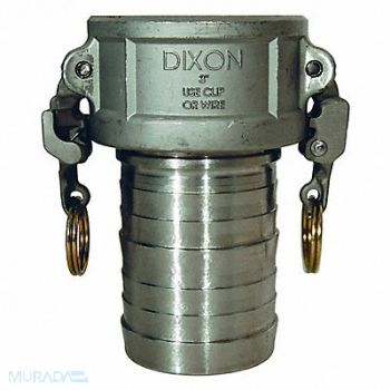 DIXON VALVE COUPLING Cam and Groove Coupling 1-1/4 316 SS, 55MH82