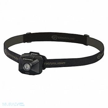 STREAMLIGHT Industrial Headlamp PolyCarb Black 200lm, 55MJ58