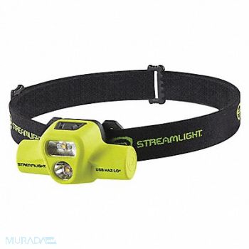 STREAMLIGHT Indst Headlamp ThermPlstc Yellow 250lm, 55MJ59