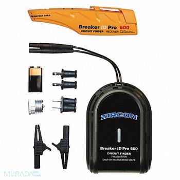 ZIRCON Circuit Breaker Finder 80 to 600V AC, 55MY46