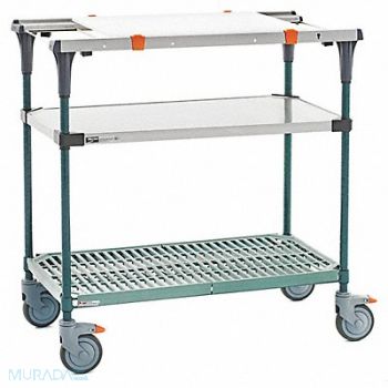 PREPMATE Service Cart 800 lb Load Cap. SS, 55NF23