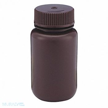 GLOBE SCIENTIFIC Bottle 4.2 oz Labware Nominal Cap. PK12, 55NG51