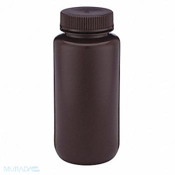 GLOBE SCIENTIFIC Bottle Mouth Wide Polypropylene PK12, 55NG53