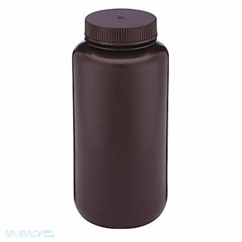 GLOBE SCIENTIFIC Bottle 33.8 oz Labware Nominal Cap. PK6, 55NG54