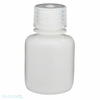 GLOBE SCIENTIFIC Bottle 1 oz Labware Nominal Cap. PK12, 55NG55