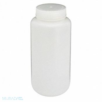 GLOBE SCIENTIFIC Bottle 33.8 oz Labware Nominal Cap. PK6, 55NG71
