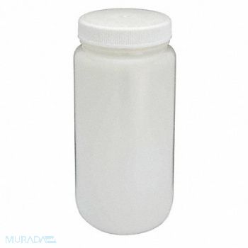 GLOBE SCIENTIFIC Bottle 67.6 oz Labware Nominal Cap., 55NG72