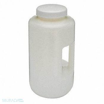 GLOBE SCIENTIFIC Bottle 135 oz Labware Nominal Cap., 55NG73