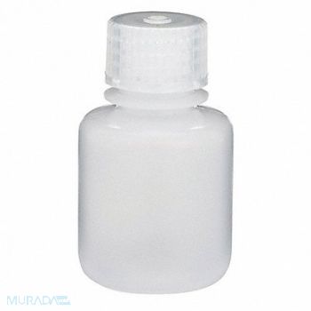 GLOBE SCIENTIFIC Bottle 1 oz Labware Nominal Cap. PK12, 55NG77