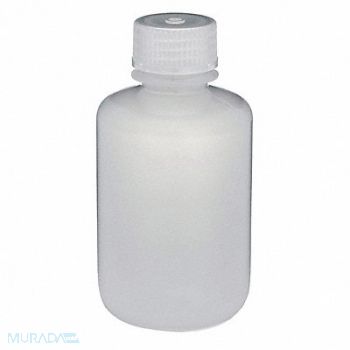 GLOBE SCIENTIFIC Bottle 4.2 oz Labware Nominal Cap. PK12, 55NG91