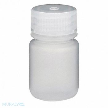 GLOBE SCIENTIFIC Bottle 1 oz Labware Nominal Cap. PK12, 55NG95