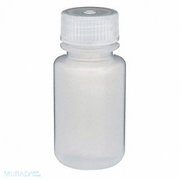 GLOBE SCIENTIFIC Bottle 2 oz Labware Nominal Cap. PK12, 55NG96